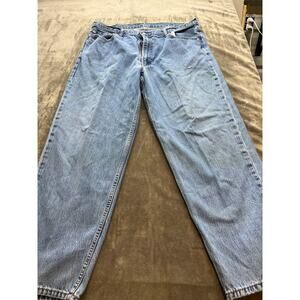 Vintage Levis 560 Jeans Mens 42x32 Blue Denim Pants Cotton Comfort Fit Baggy Y2K